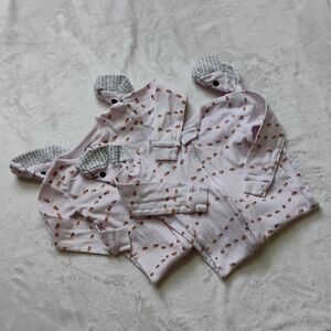 Lot Of 2 Footed Sleepers | Sleep And Plays For Twins | Ladybugs | 24M